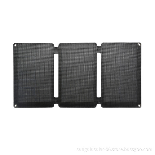 Portable Waterproof Solar Charger 20W-40W USB Type-C Output for Camping Hiking Travel